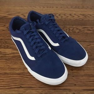 Blue Suede Old Skool Vans